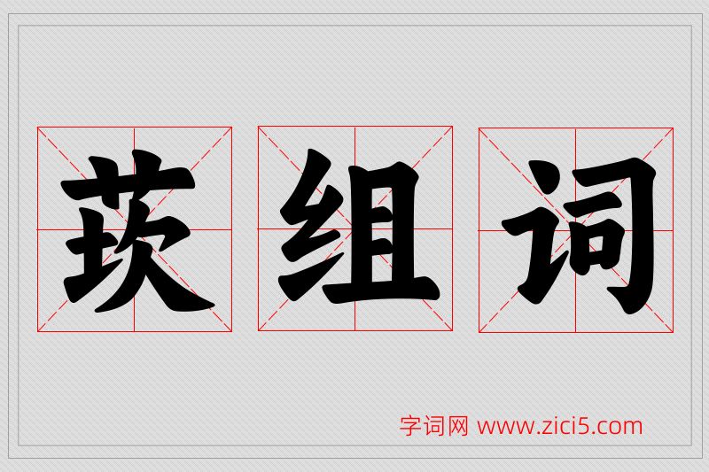莰字的组词